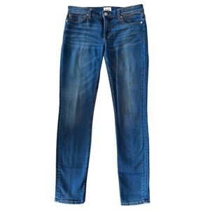 Hudson Womens Mid-Rise Zip Fly Krista Super Skinny Denim Jeans Blue Size 29